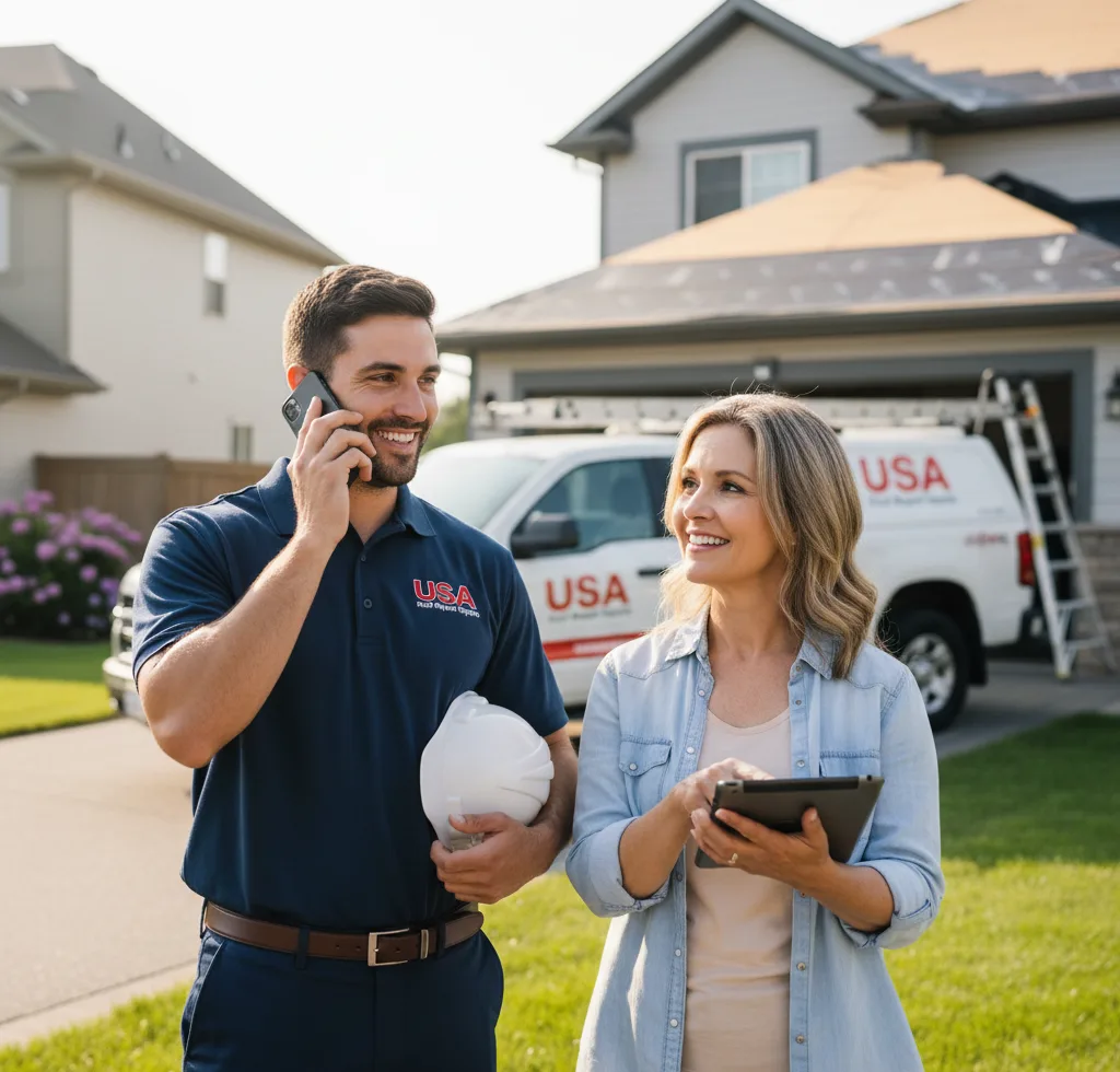 USA Roof Repair Experts customer support in El Paso