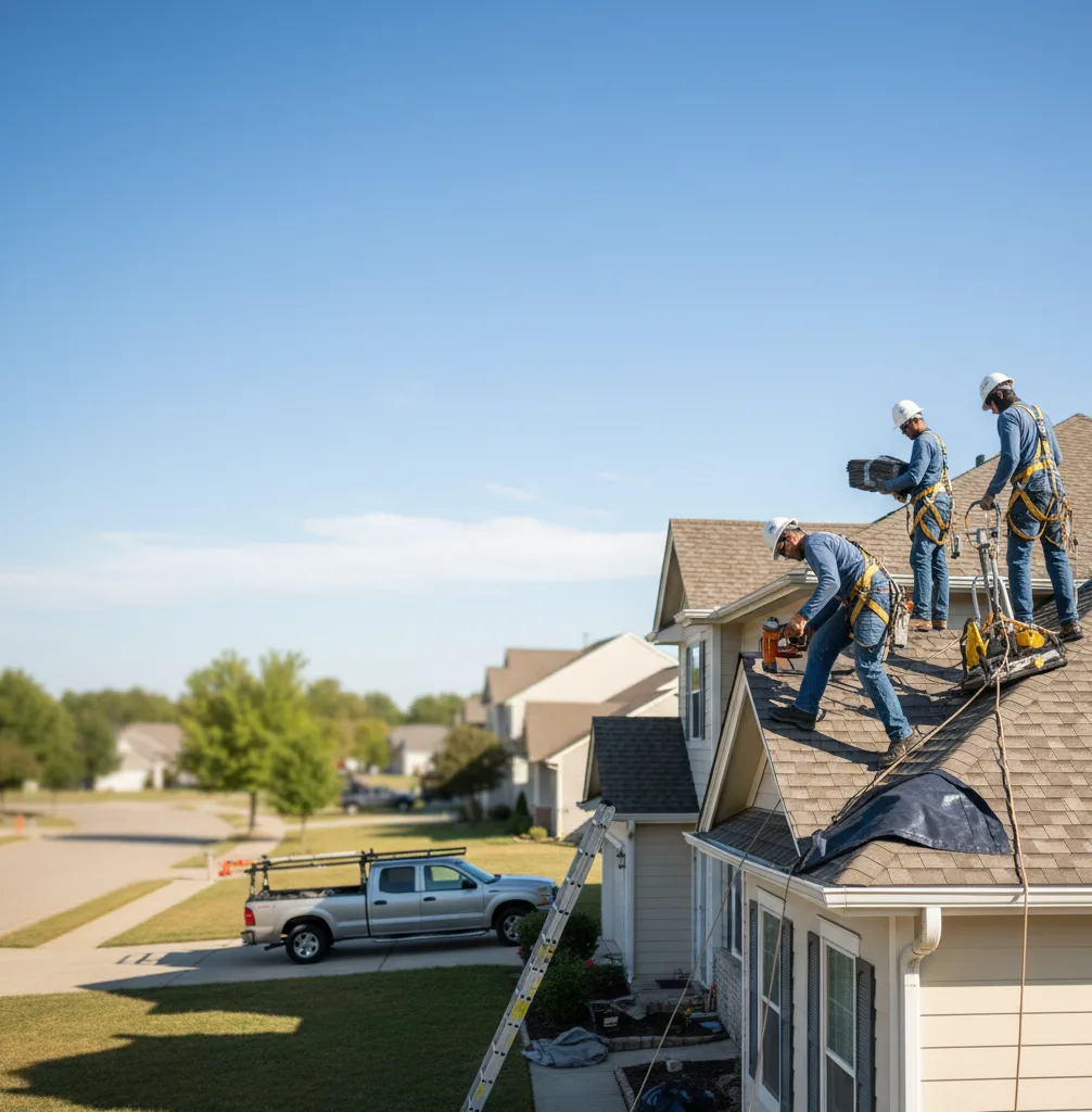 Commercial Roof Repair in El Paso, AR